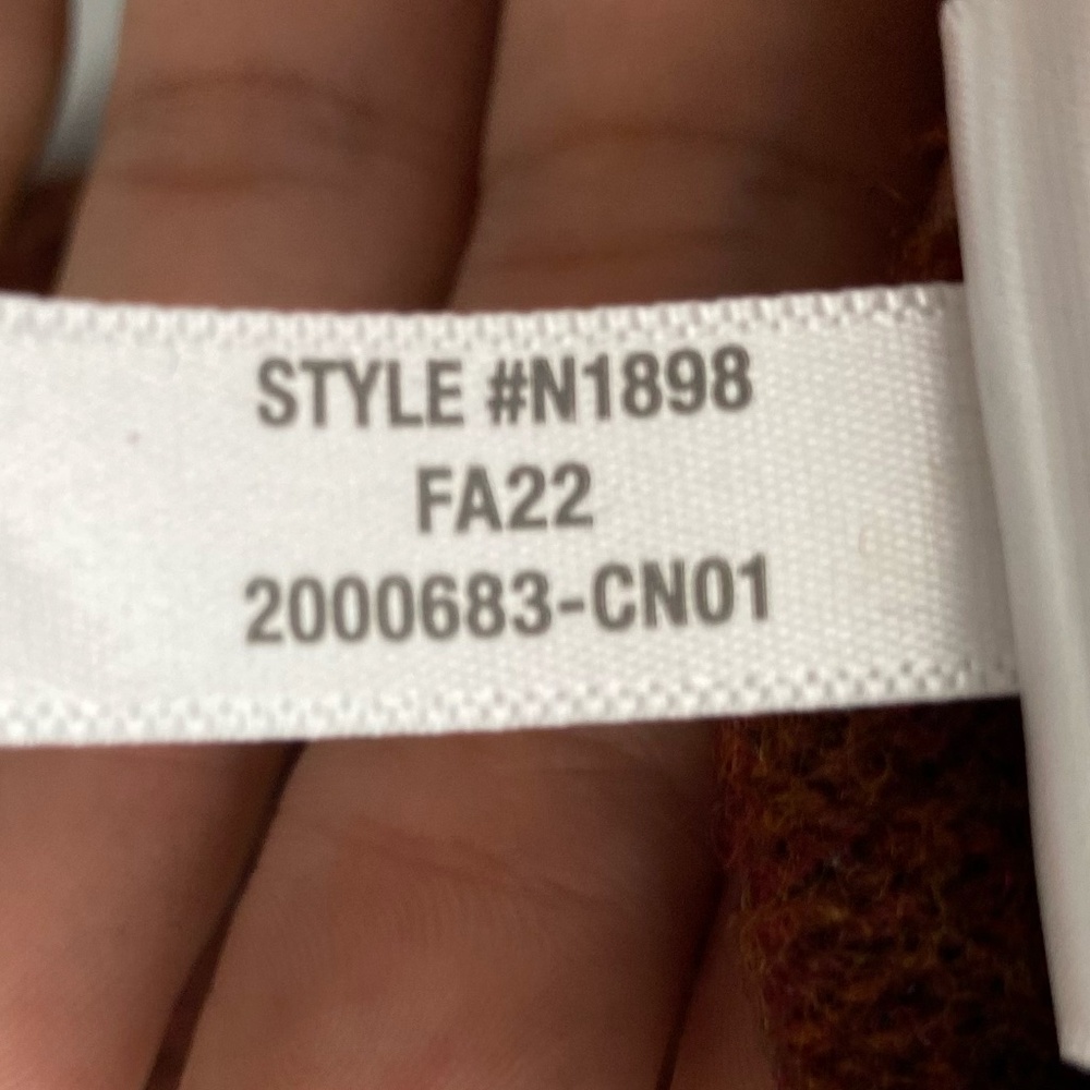 Madewell Merino Wool Blend Polo Knit Sweater Size Medium - Picture 5 of 6